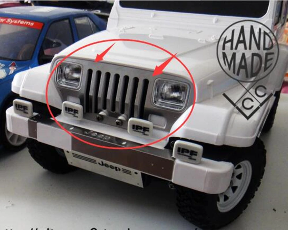 Front Grill Rc Car Metal 1 10 Toys 