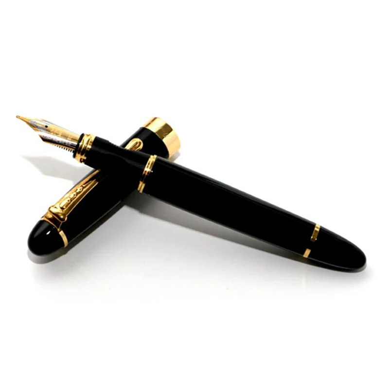 Роскошный бренд Jinhao 450 Iraurita авторучка полностью Металлическая золотистая ручка с зажимом 0,5 мм ручки канцелярские принадлежности офисные школьные принадлежности