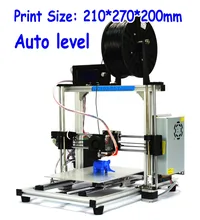3DP-12-BK High Precision Aluminum Frame Auto Leveling Reprap Prusa i3 DIY 3D Printer use to10 materials