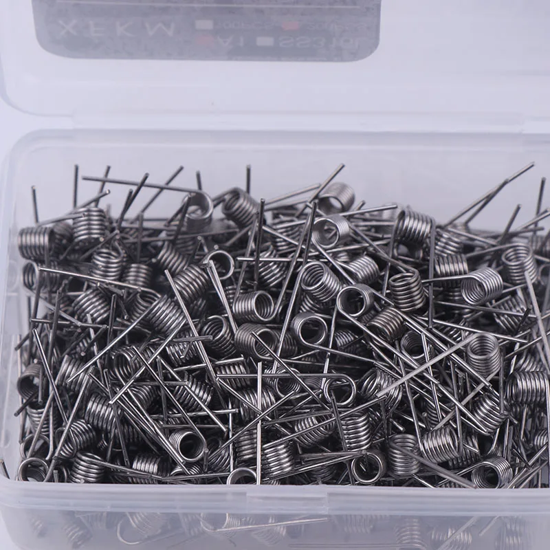 XFKM-100-200-pcs-electronic-cigarette-rda-atomizer-wick-wire-coil-premade-coil-A1-Pre-Coiled-3