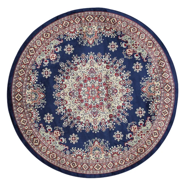 Persian Round Area Rugs Muslim Prayer Rug Clic Blue Country Persian Round Area Rugs Muslim Prayer Rug Clic Blue Country Flower Carpet Western Living Room