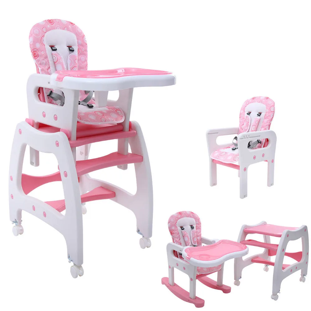 

(Ship from Germany) 3 in 1 Multi Highchair Baby High Chair for baby Feeding Learning Table Swing