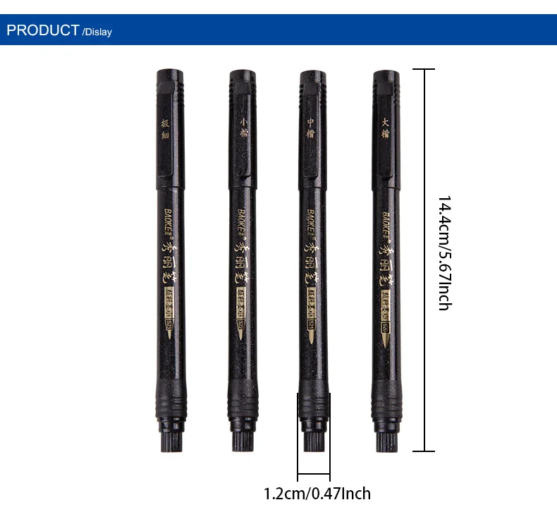 4 шт. маркерная ручка для каллиграфии, ручка для рисования, многофункциональная ручка для офиса, школы, товары для рукоделия
