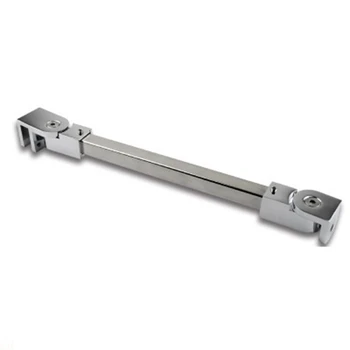 

Glass Support Bar Angle-adjustable 304 Stainless Steel Free Opening Wall-To-Glass Support for 6-10mm Frameless Glass Shower Door