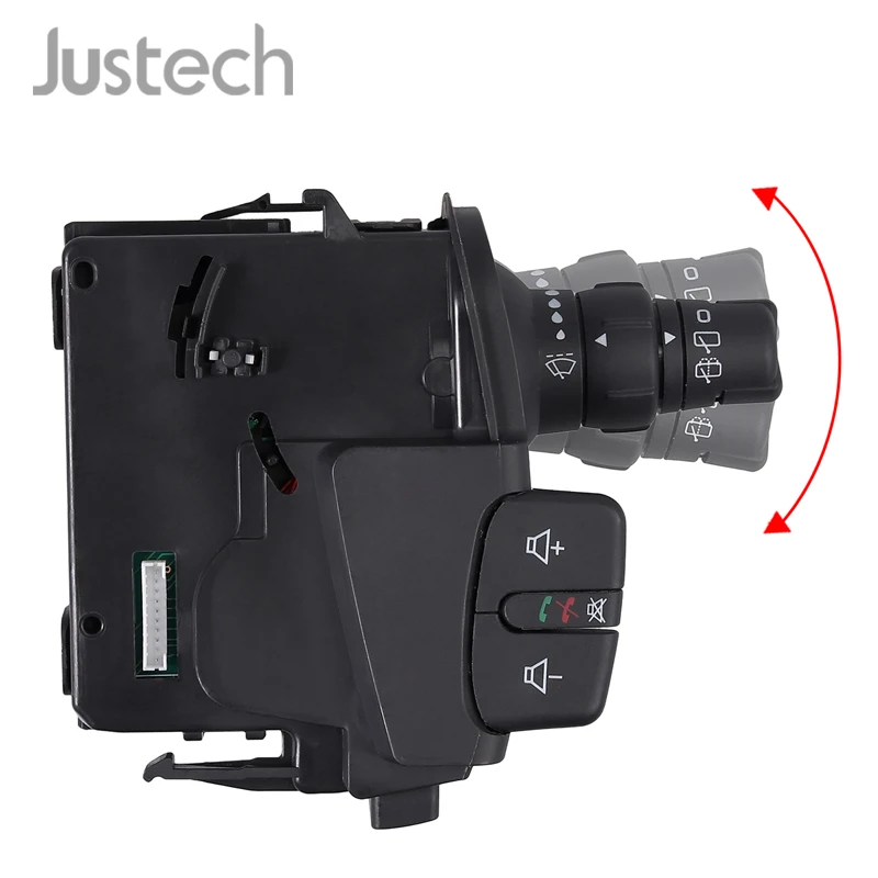 Новый Переключатель стеклоочистителя Justech 7701068114 для Renault Clio MK3 2005 2012