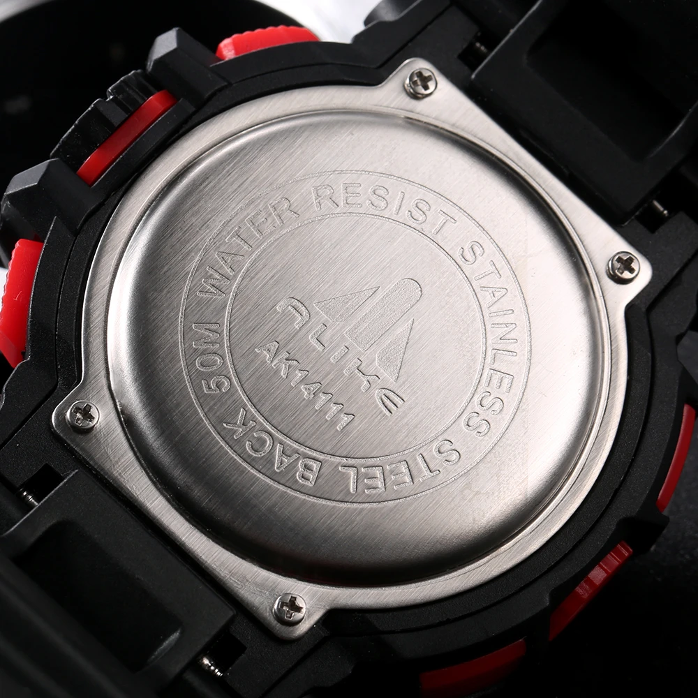 Beli Pria Jam Tangan 2018 SERUPA Laki laki Olahraga Jam 50 m Waterproof Digital Watch G Gaya Quartz Syok Menonton Relojes Hombre hodinky Dropship