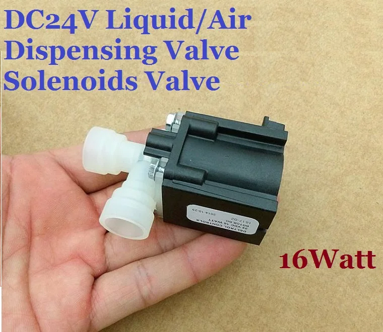 2PCS 24VDC Brand New Solenoid / Exhaust/ Discharge Valve DC Liquis