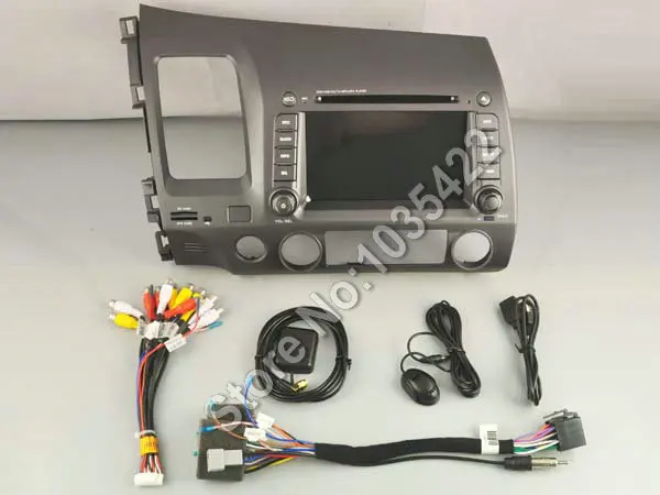 Discount Android 8.0 CAR Audio DVD player FOR HONDA CIVIC 2006-2011 gps Multimedia head device unit receiver BT WIFI 27
