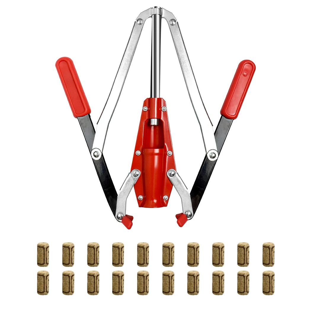 Бутылка вина с двойным рычагом, для стандартного вина, бельгийского пива и пробок Из Синтетического Пластика