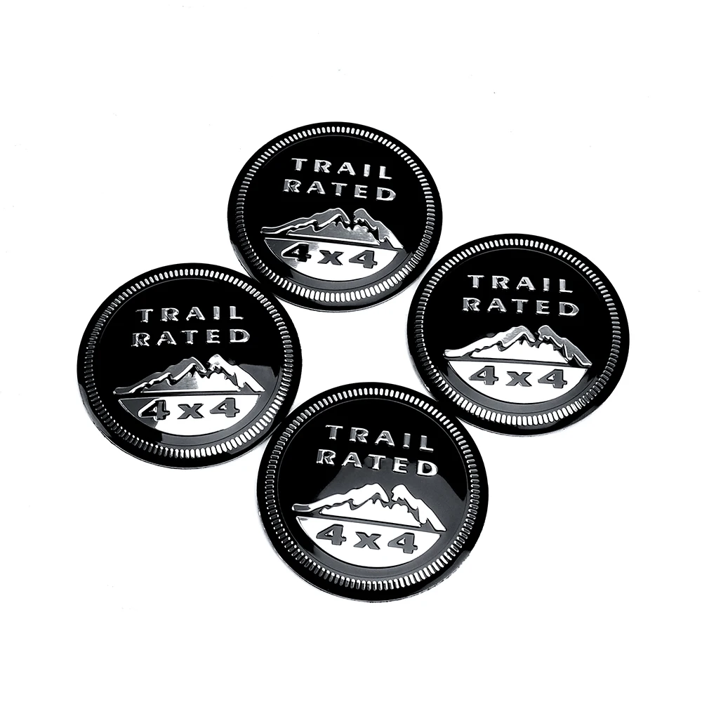 Trail Rated 4X4 logo For Jeep Wrangler Renegade (12)