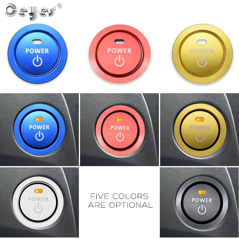Start Engine Button Ring for TOYOTA (21)