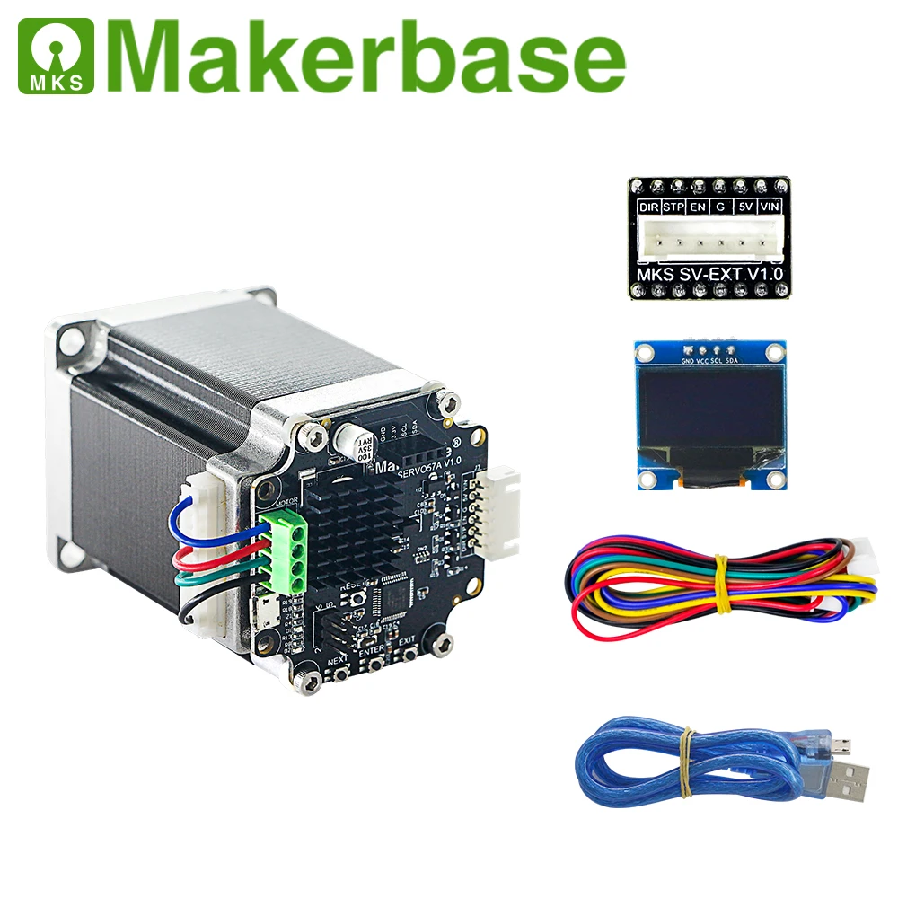 3D Printing Closed Loop Servo Motor Nema23 Mks Servo57A Developed By Makerbase That Prevents Losing Steps huismerk kopen in de aanbieding 3D Printing Closed Loop Servo Motor Nema23 Mks Servo57A Developed By Makerbase That Prevents Losing Steps huismerk kopen in de aanbieding