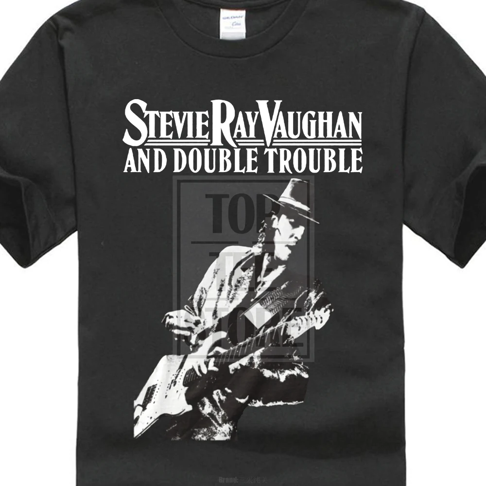 

Stevie Ray Vaughan And Double Trouble T Shirt S M L Xl 2Xl Brand New Official