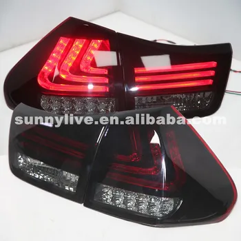 

For Lexus Herrier Kluger RX330 RX300 RX350 LED Tail Lamp 2004 to 2009 year Red housing Smoke Black Cover SN