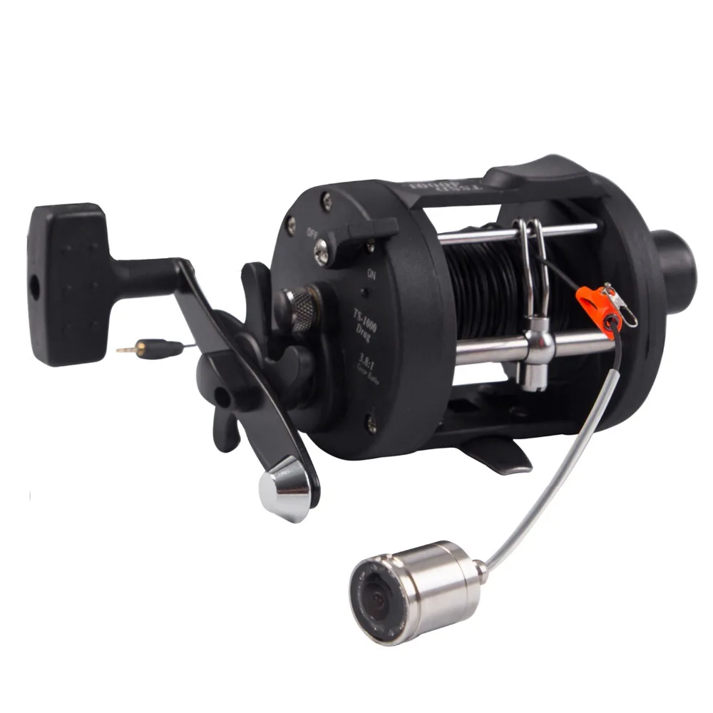 

SYANSPAN Light Fishing Reel Plastic Body Fly Ice Sea Fish Wheel Reel Fly Reel Fishing Line Reel for fishing finder camera