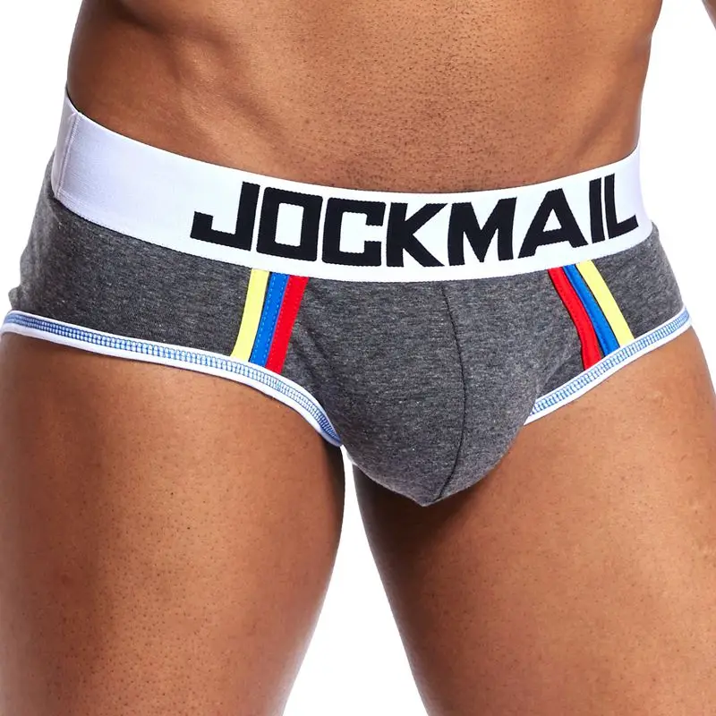 Трусы брифы JOCKMAIL мужские с мешочком для пениса пикантное нижнее белье танга