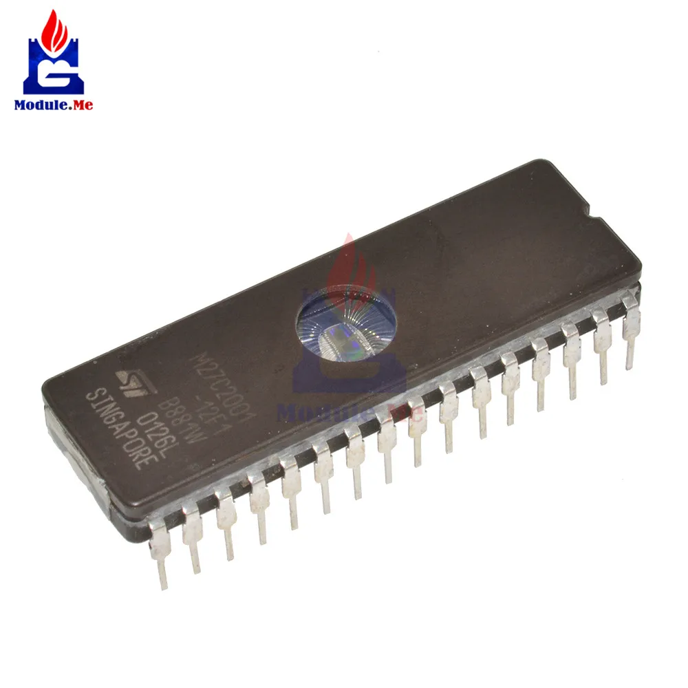 10 шт./партия IC чипы M27C2001-12F1 M27C2001 EPROM UV 2 М бит 32CDIP оригинальная интегральная схема