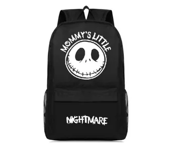 

The Nightmare Black Bag Print Boys Girls School Book Bag Sherlock Backpack Cosplay Backpack Gift