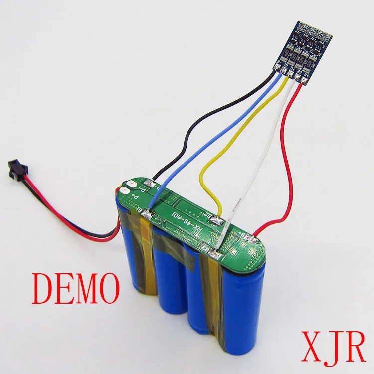 Защитная плата для батарей BMS/PCM/PCB литий полимерная 6А 4 упаковок 18650 ионная