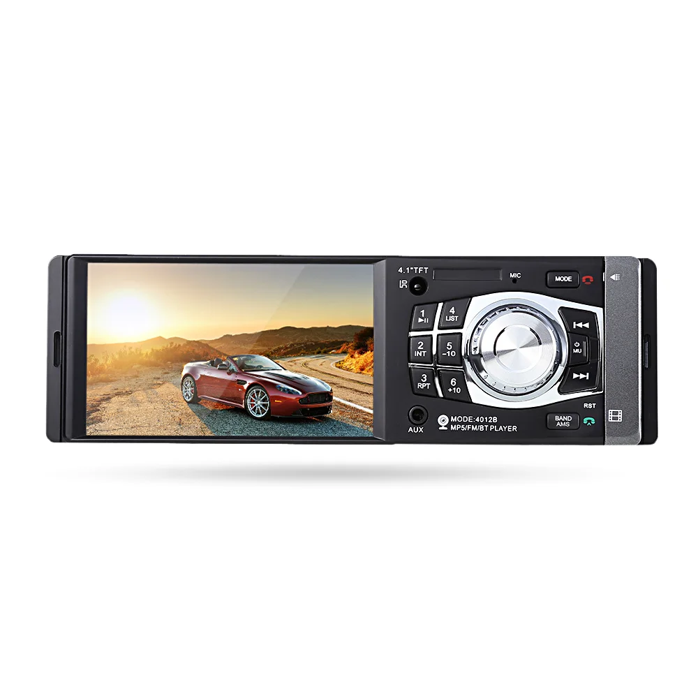 4012B 1 Din 4 1 inch Car DVD Video Player 12V Vehicle mounted MP5 Player Radio