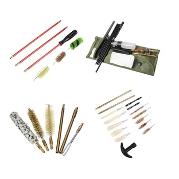 

Tactical Pistol Rifle Gun Cleaning Kit Set Cleaning Rod Compact Nylon Brush Cleaner Portable Shotgun Cleaning Tools