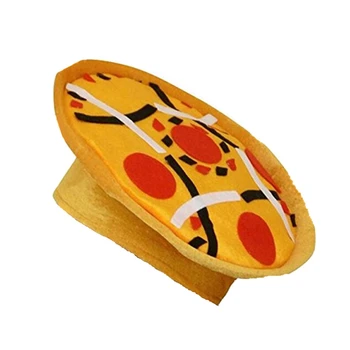 

Novelty Funny Pizza Hat Crazy Hat Party Costumes Joke Photo Props Kids Toy Gags Practical Jokes