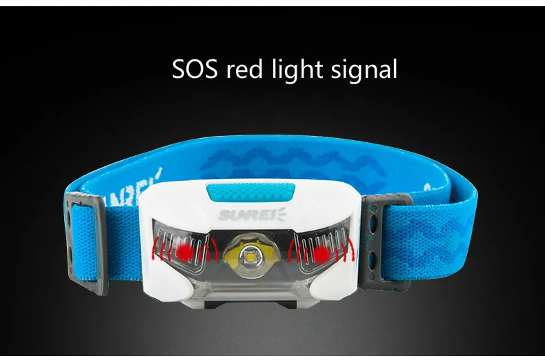 Outdoor sports headlights Lightweight night running lights equipped