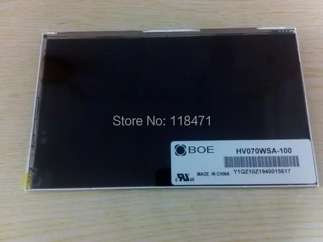 

7.0 Inch TFT LCD Panel for BOE HV070WSA-100 LCD Panel 1024*600 LVDS LCD Display FFS LCD Screen 1ch 8-bit 40 PIN