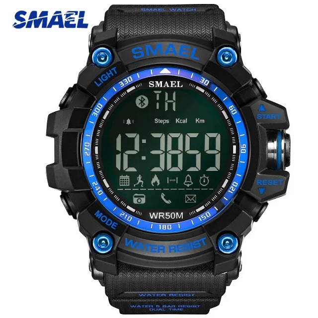 SMAEL Sport Watch Men Top Luxury Brand Military 50M Waterproof Wristwatch Clock Men's LED Digital Watches Relogio Masculino 