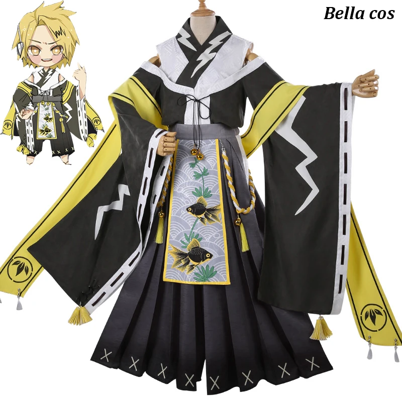 Hot My Hero Academia Kaminari Denki Cosplay Costume Kimonouniform