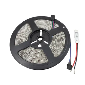 

5mX Christmas 5050SMD RGB DC12VLED strip light + mini RGB strip light amplifier free shipping