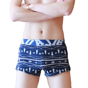 

KWAN.Z male underwear men boxer retro printing underwear men boxer shorts cueca underpants men's shorts boxer homme