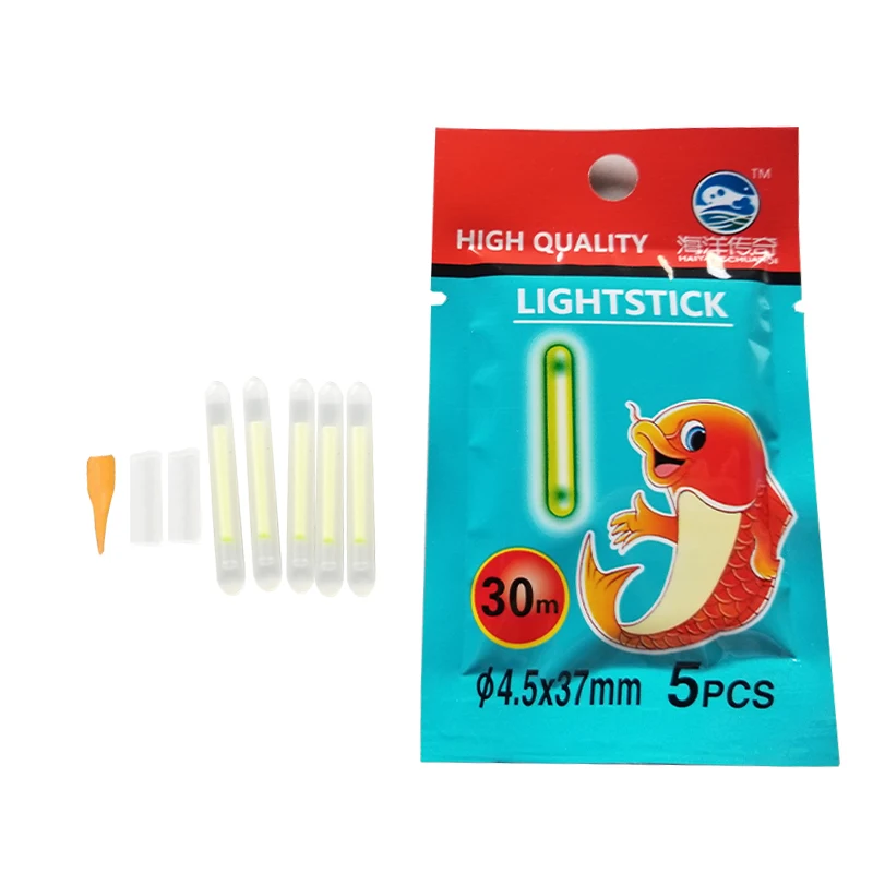 

50Pcs and 25pcs 4.5*37mm Fishing Fluorescent Lightstick Light Night Float Rod Lights Dark Glow Stick Useful Lots fishing float