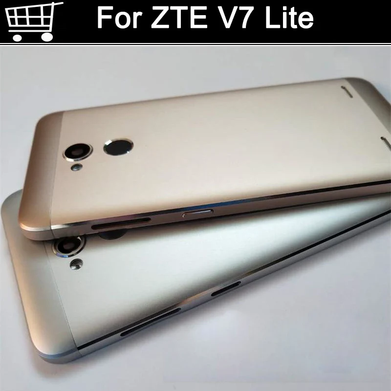 С задней камерой стекло с логотипом батарея задняя крышка для zte Blade V7 lite батарея задняя крышка корпус Дверь чехол запасные части