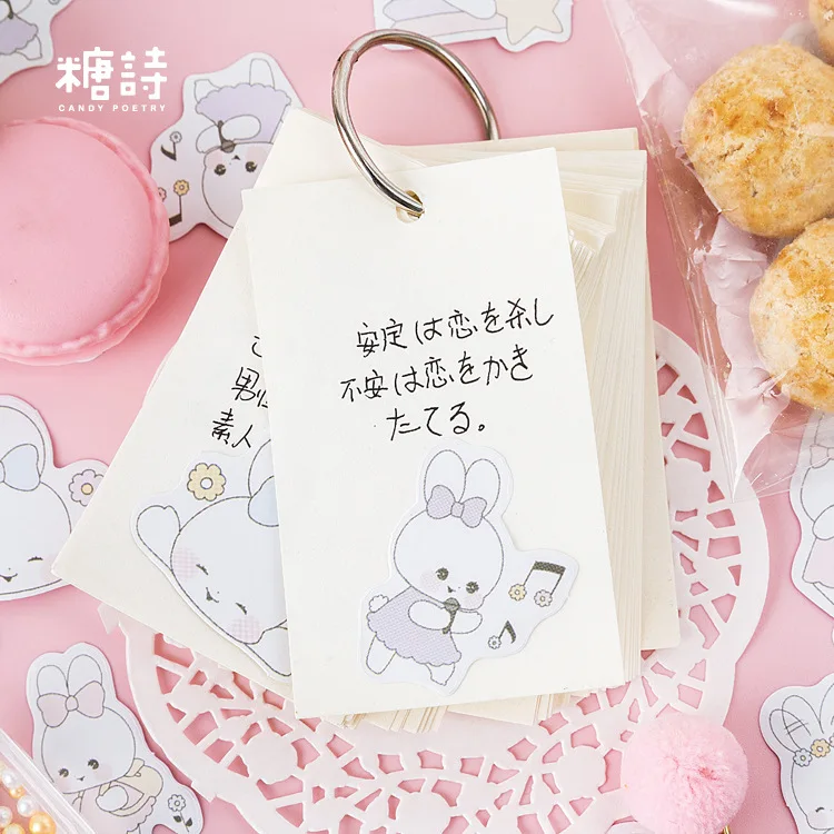 45 шт. милый енот memo pad Kawaii канцелярские принадлежности креативные милые животные Липкие заметки школьные принадлежности бумажные наклейки