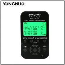 YONGNUO YN-622N-TX YN622C-TX ttl беспроводной контроллер вспышки для NikonD800/D3000/D5000/D7000 для Canon 1100D YN-622C-TX YN622N-TX