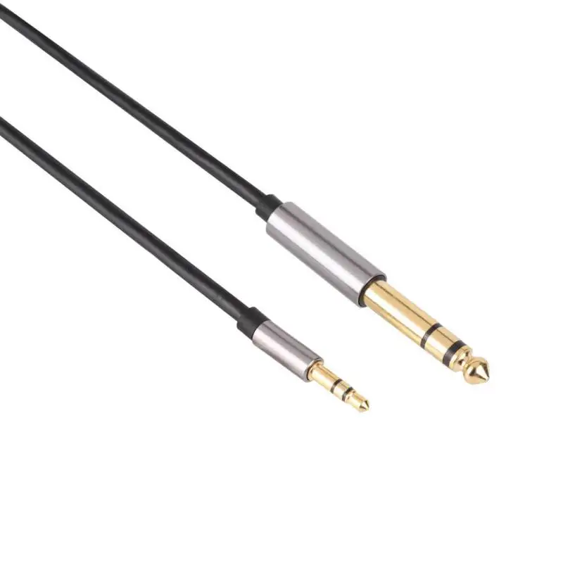 

3.5 Jack to 6.5 Jack Male Gold-plated Audio Cable for Computer Mobile Phone CD Player High Quality Audio Cable 1.5m