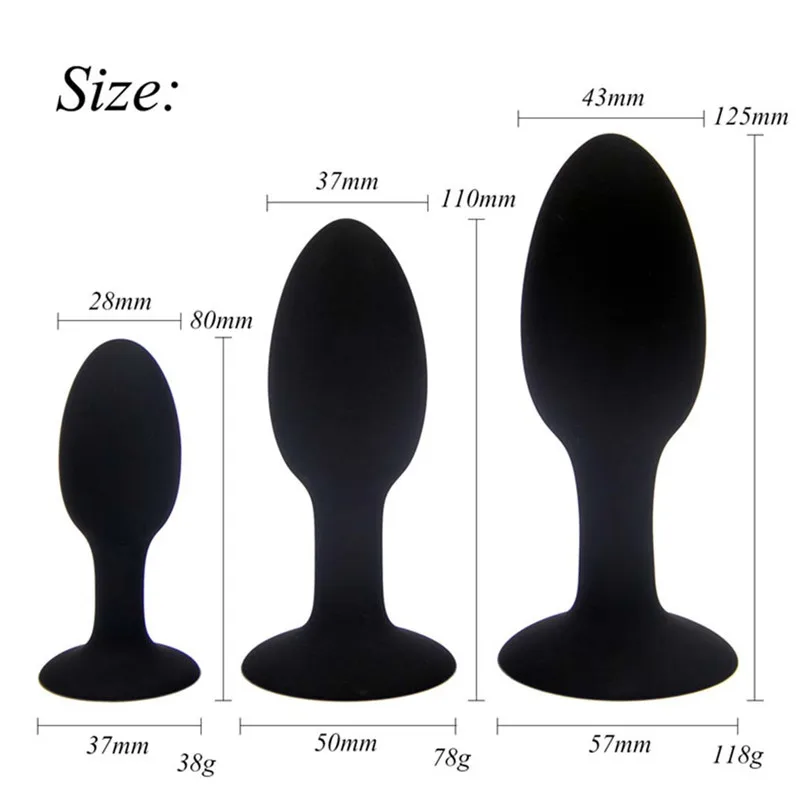 Anal Sex Toys Waterproof Stimulation Male Dildo Prostate Massager Butt Anal Men Gay G-spot ass Plug Sex Toys (16)