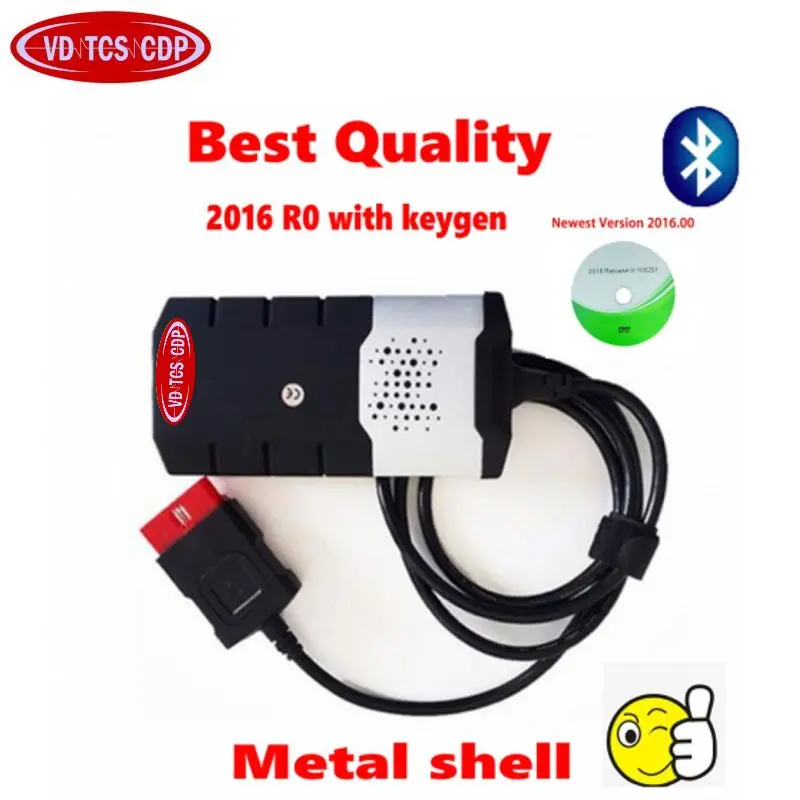 

obd obd2 scan for delphis autocome vd ds150e cdp 2016.0 keygen software car truck diagnostic tool wow tcs cdp pro bluetooth usb