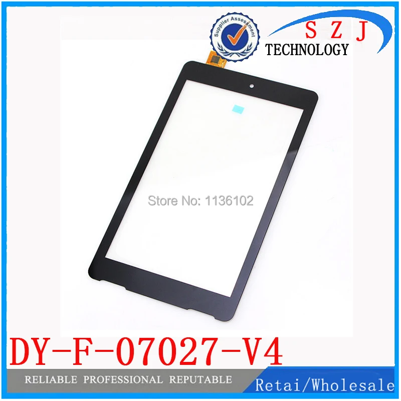 

New 7'' inch Capacitive digitizer DY-F-07027-V4 Touch Screen Panel 6 pins FT5306DE4 touch screen Free shipping Black and White