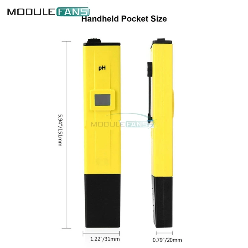 

Digital Ph Meter Aquarium Pool Hydroponic Water Monitor 0-9999 PPM