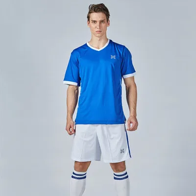 Maillot de foot футбольные майки survetement футбол camisas de futebol - Цвет: X 1609 blue