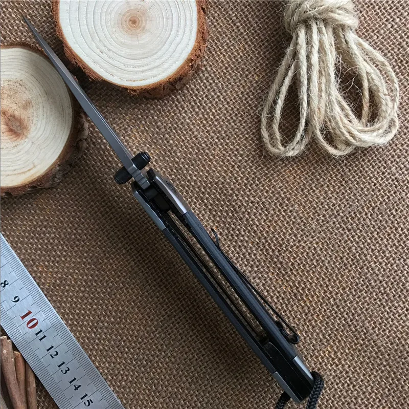 BROWNING-KNIVES Multi-function Folding Knife 58HRC tactical Hunting Camping G10 Blade survival knife Outdoor Tools Pocket Knives
