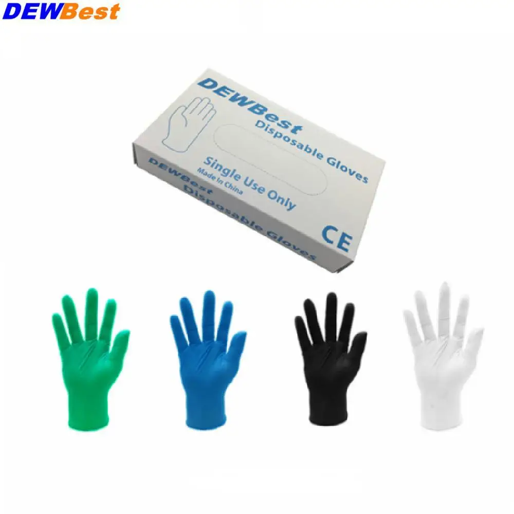 

Disposable latex gloves medical laboratory food operation Clean the dishes housework waterproof rubber gloves 50pieces /pack