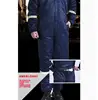 M-4xl Men Winter Work Cotton One-piece Overalls Thickening Jumpsuit Construction Labor Factory Siamese Protective Clothes ► Photo 2/6