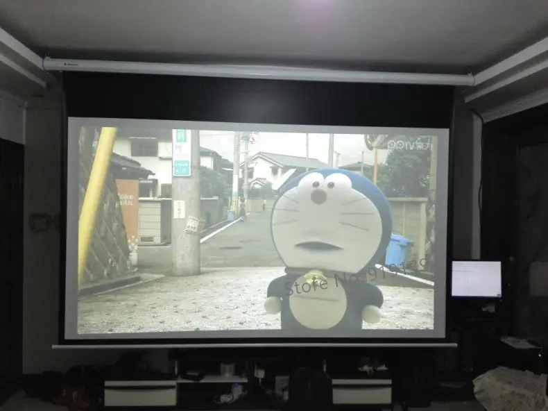 133 Inch 16 to 9 motorized screen pic 6