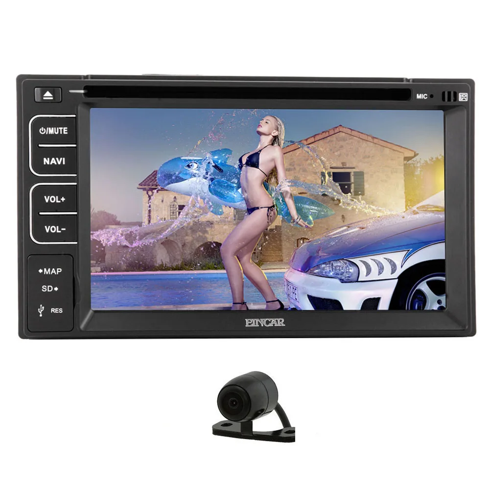 Discount MP3 MP5 Radio Car DVD Player EQ 8GB GPS Map Auto win8 Audio In Deck Video Logo Stereo Autoradio BT USB Music 2 Din 11