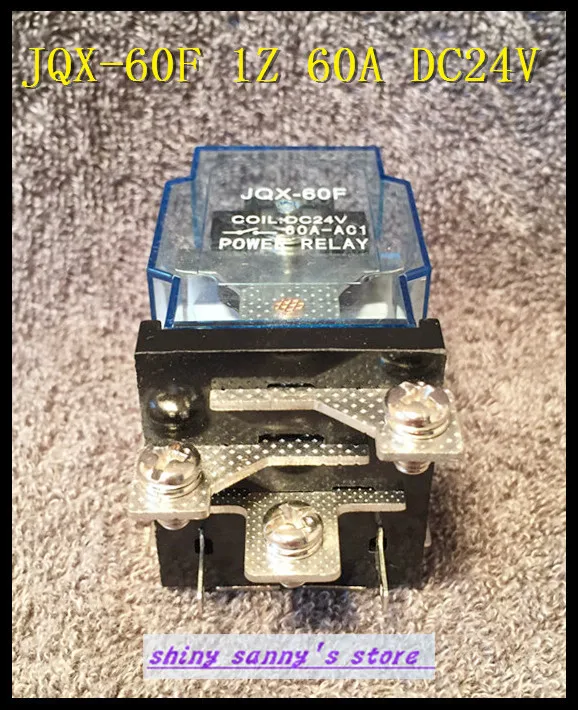 1 шт. JQX-60F 1Z 60A DC 24 В Катушка мощность реле бренд