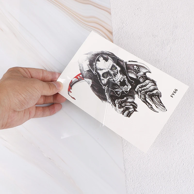 

1Pc Cool Animals Skull Body Art Eagle Waterproof Temporary Sticker Feminine Hygiene Product for Health Care Supplies