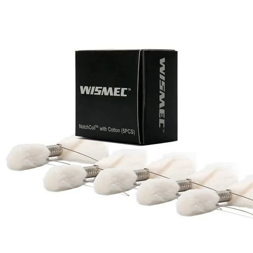 Wismec Theorem RTA Notch Coil(5pcs) Vapor Coil 0.25ohm for Electronic Cigarette Wismec Notch Coils with Cotton Theorem Vapor